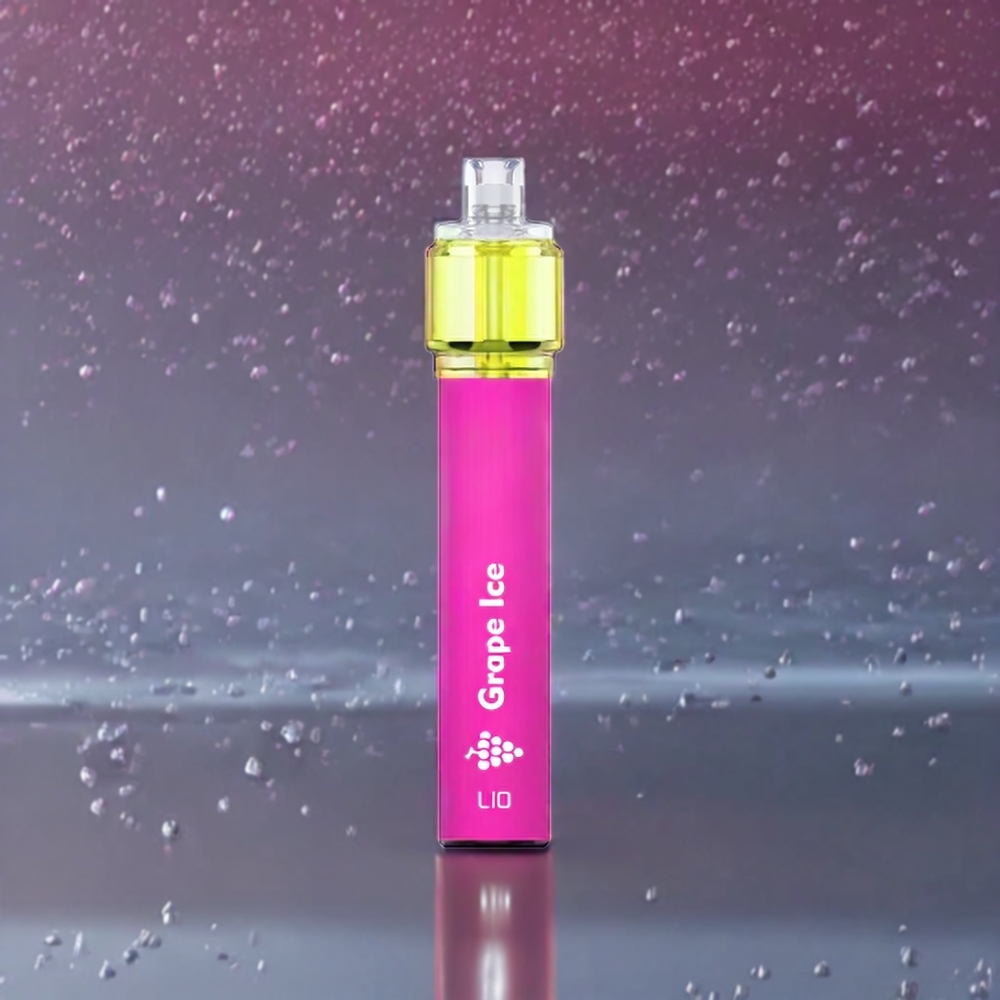 LIO Bee18 Max 2500 Puffs France Grossiste Vape jetable Glace Raisin (6.5ml, 1300mAh)