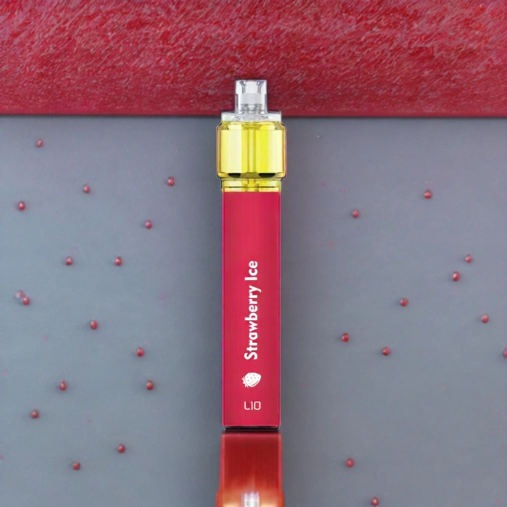 LIO Bee18 Max 2500 Puffs France Grossiste Vape jetable Glace ﾨﾤ la Fraise 1300mAh 6.5ml