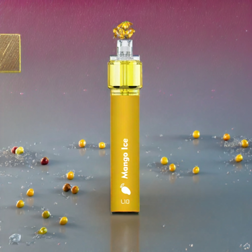 LIO Bee18 Max 2500 Puffs France Grossiste Vape jetable Mangue Glace (6.5ml, 1300mAh)