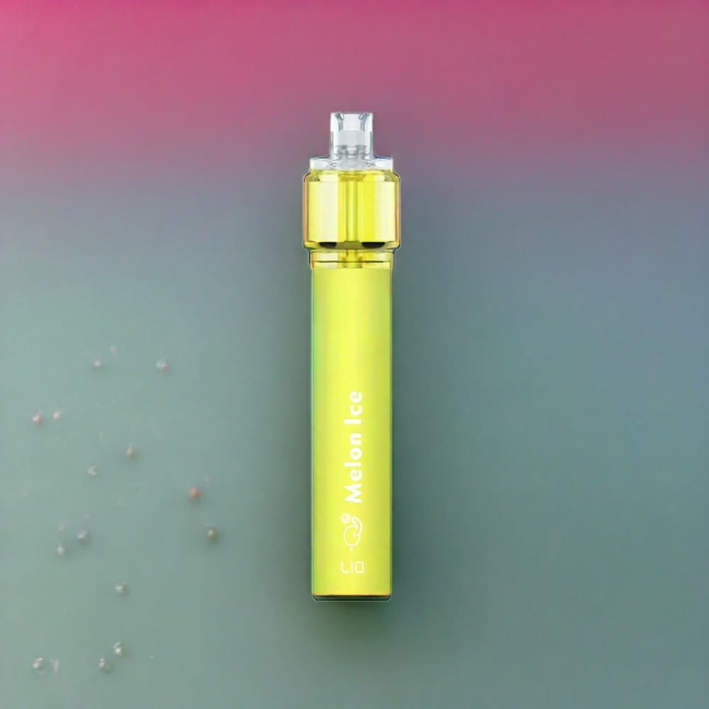 LIO Bee18 Max 2500 Puffs France Grossiste Vape jetable en Acier Inoxydable avec 6,5ml de E-liquide et Glace au Melon