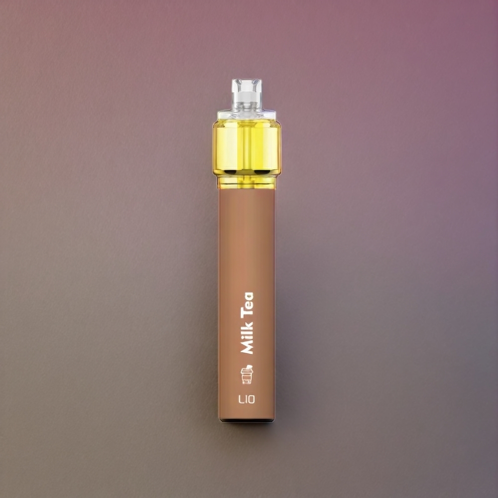 LIO Bee18 Max 2500 Puffs France Grossiste Vape jetable en Acier Inoxydable avec 6,5ml de E-liquide et Thﾨﾦ au Lait
