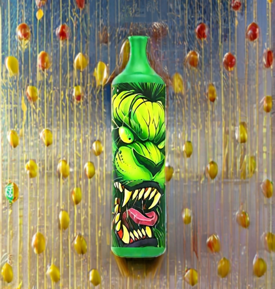 LIO Boom 3500 Puffs France Grossiste - Vape Jetable Bonbon Citron Glace (1400mAh, 10ml, 50mg/30mg)