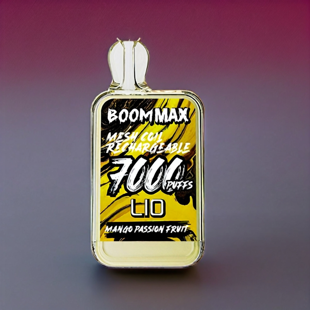 LIO BOOM MAX 7000 Puffs France grossiste Vape jetable Mangue Fruit de la Passion