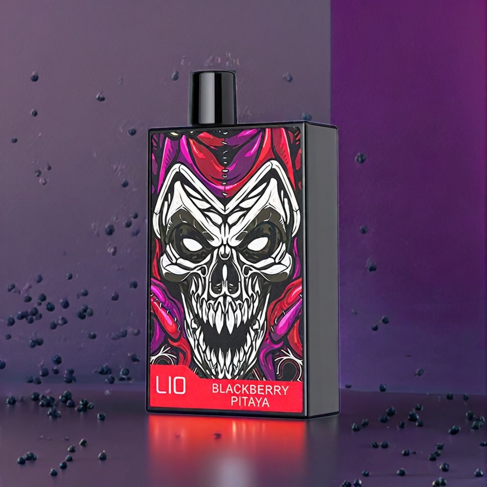 LIO CAPO 4500 Puffs France Grossiste Vape jetable Blackberry Pitaya (M?re Pitaya) 12ml 600mAh Type-C