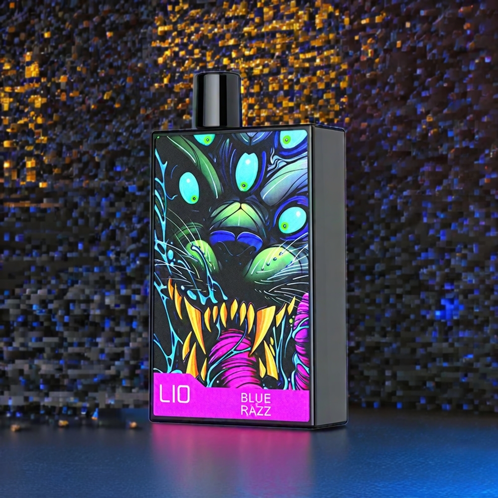 LIO CAPO 4500 Puffs France Grossiste Vape jetable Blue Framboise (PC & PCTG, 12ml, Type-C)