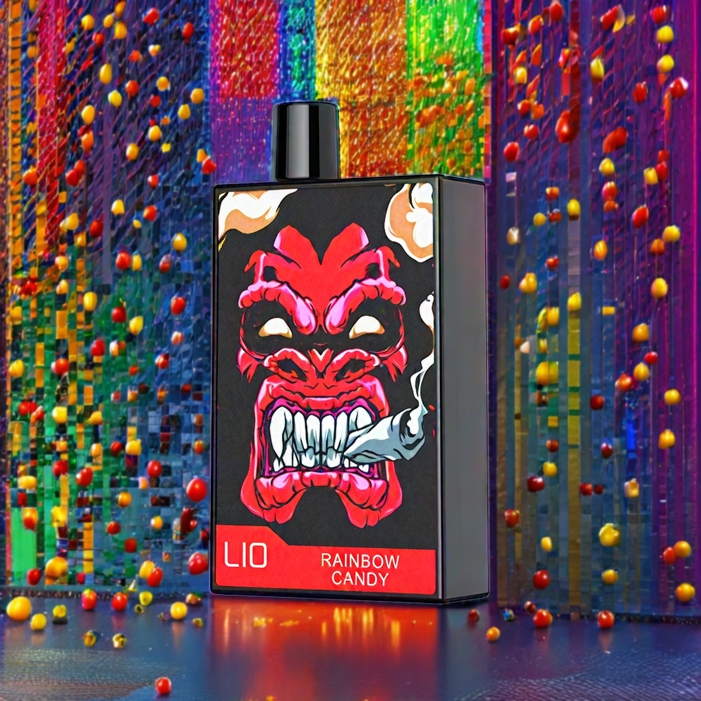 LIO CAPO 4500 Puffs France grossiste Vape jetable Bonbon Arc-en-Ciel 12ml 600mAh
