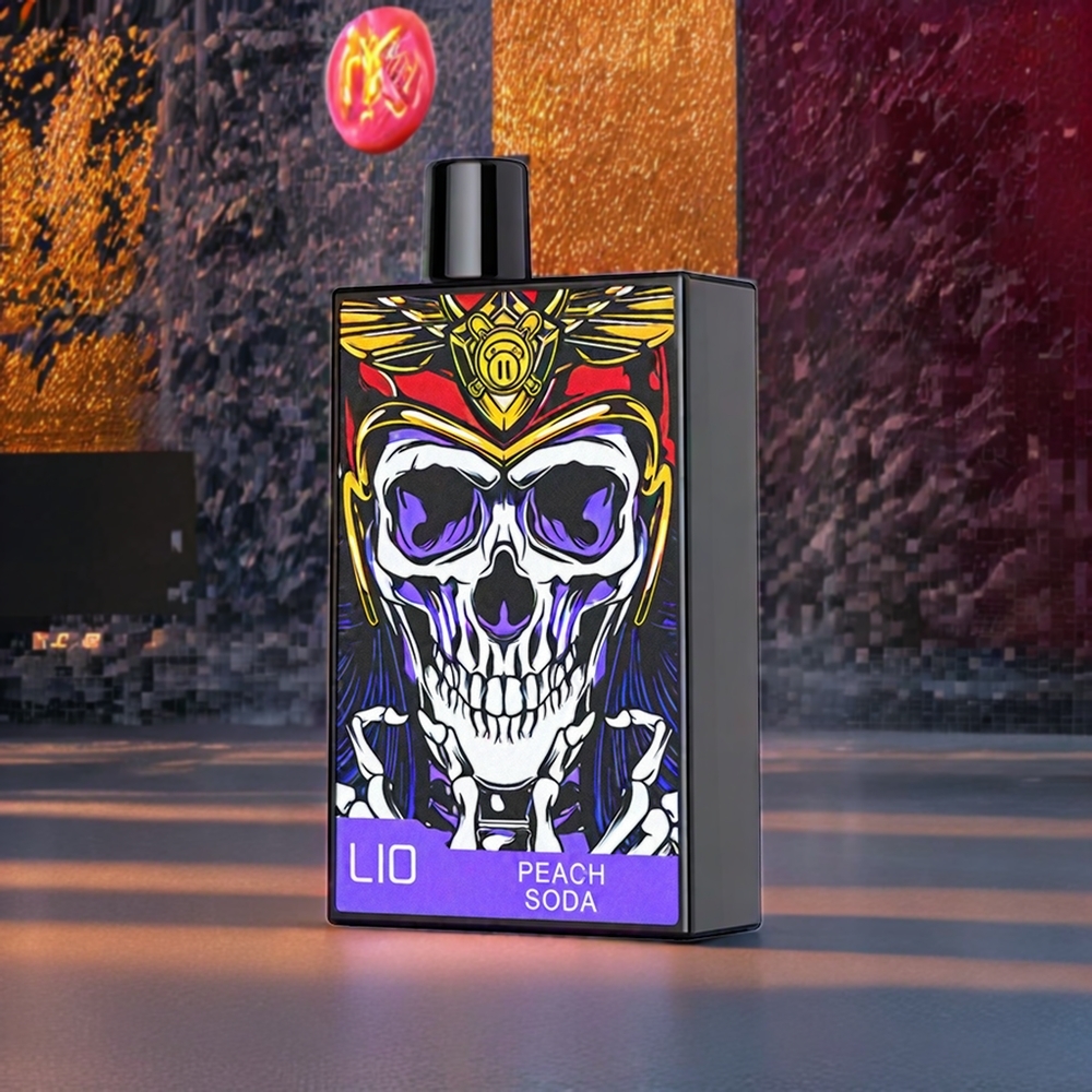 LIO CAPO 4500 Puffs France grossiste Vape jetable PC & PCTG 12ml Pﾨﾺche Soda