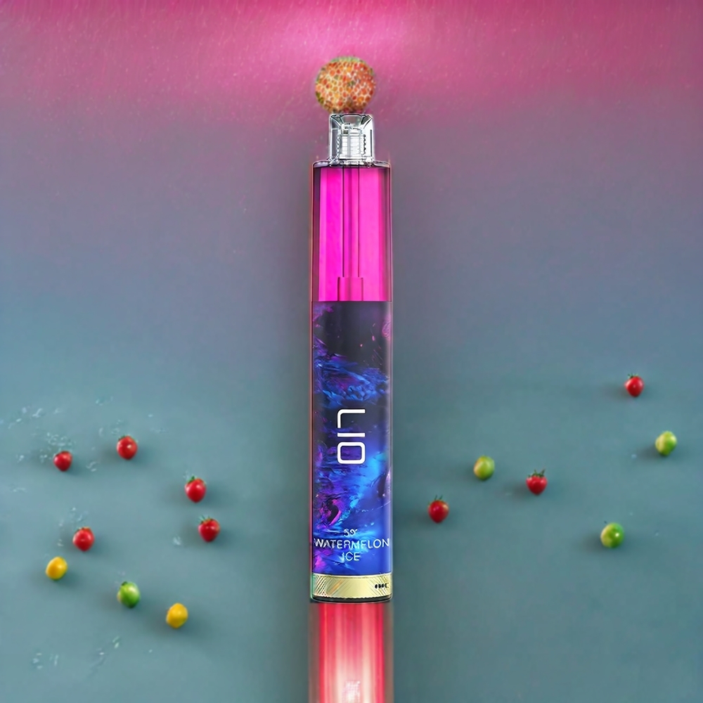 LIO Max Mesh 3000 Puffs France Grossiste - Stainless Steel & PCTG - 10 mL - Pastﾨﾨque Glacﾨﾦe