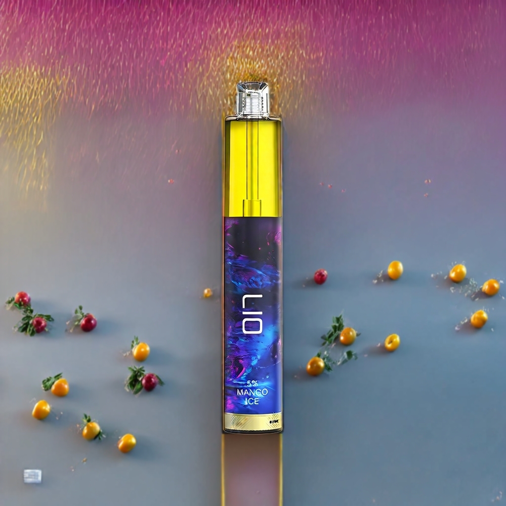 LIO Max Mesh 3000 Puffs France Grossiste - Vape Jetable en Acier Inoxydable avec 10 mL de E-liquide Prﾨﾦrempli - Mangue Glacﾨﾦe