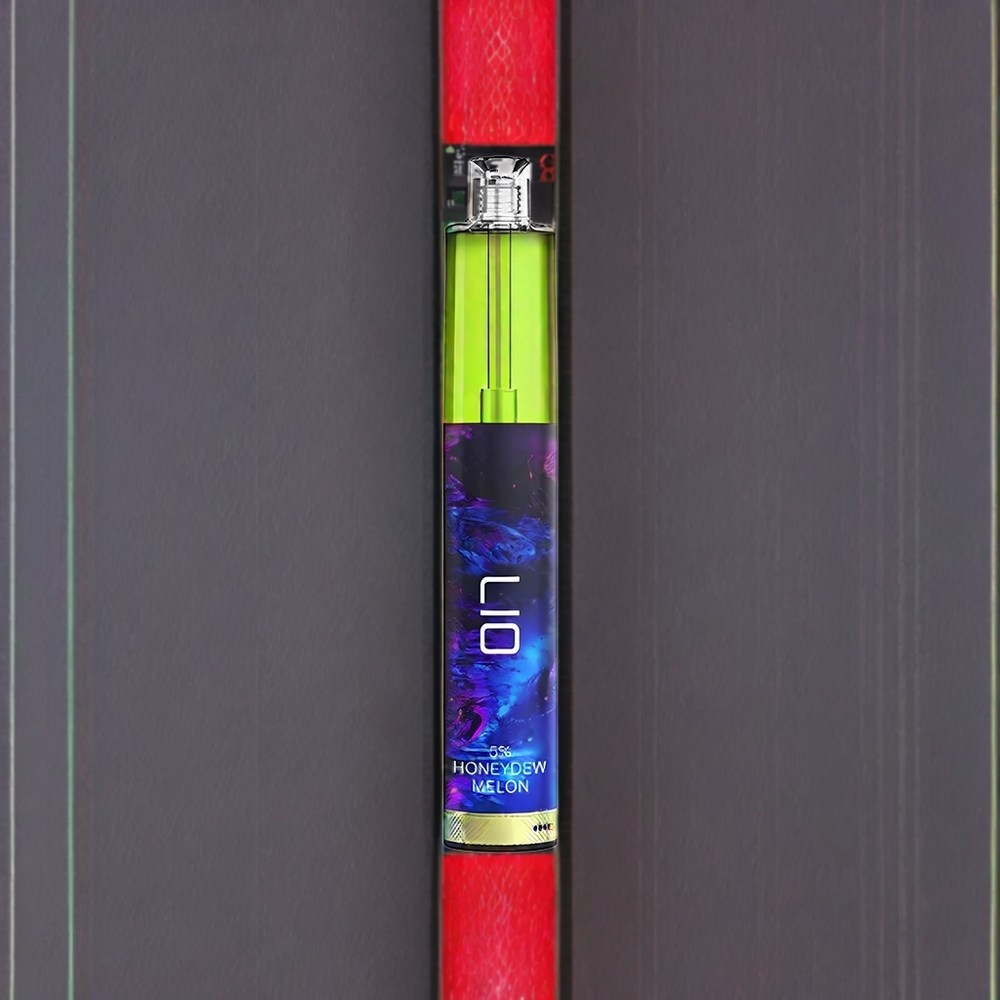 LIO Max Mesh 3000 Puffs France grossiste ﾨC Dispositif de Vape Jetable en Acier Inoxydable avec 10 mL de E-liquide Prﾨﾦrempli (Miel Rosﾨﾦe de Melon)