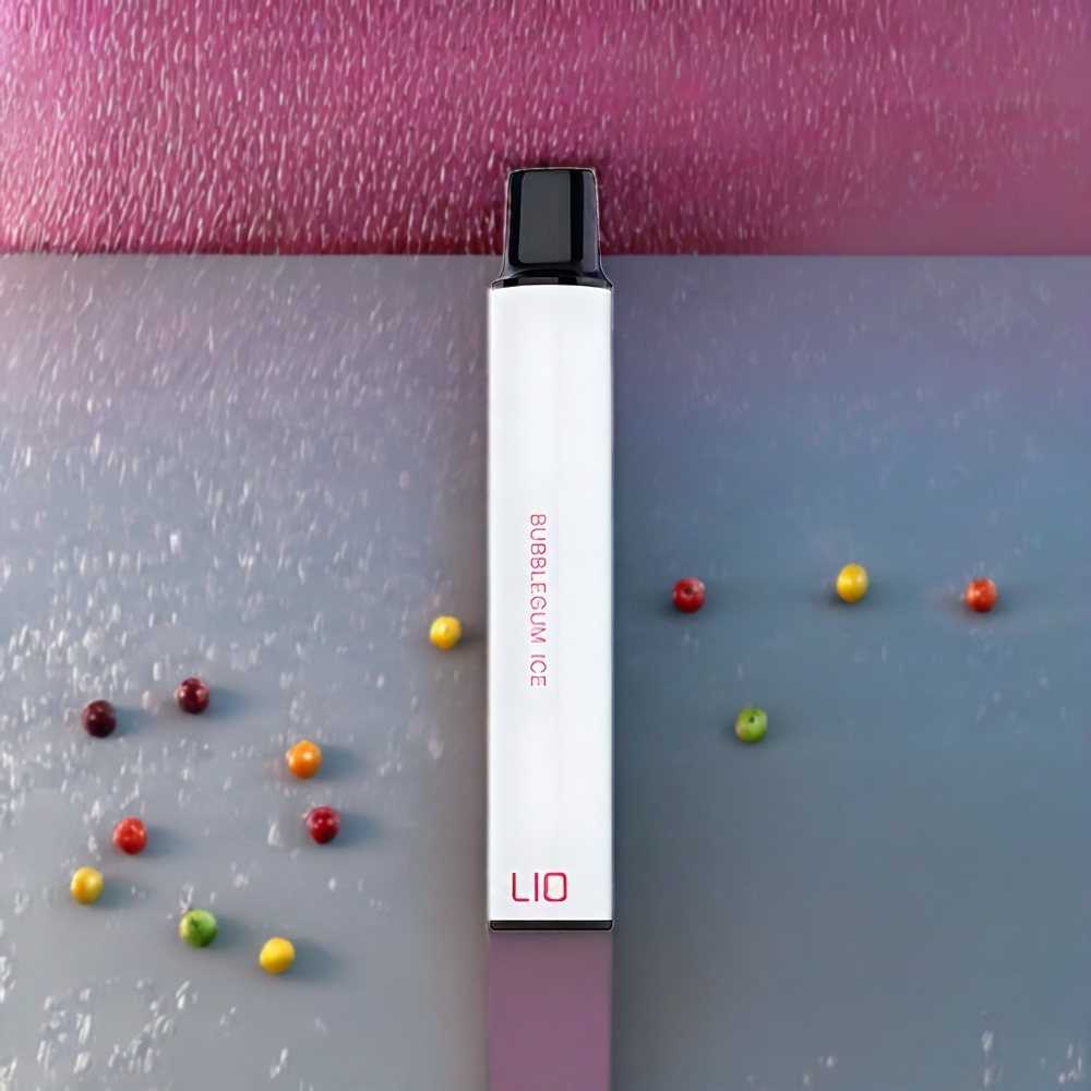 LIO Mini 600 Puffs France grossiste Vape Jetable Bubblegum Glace ﾨC 400mAh, 2ml, 20mg