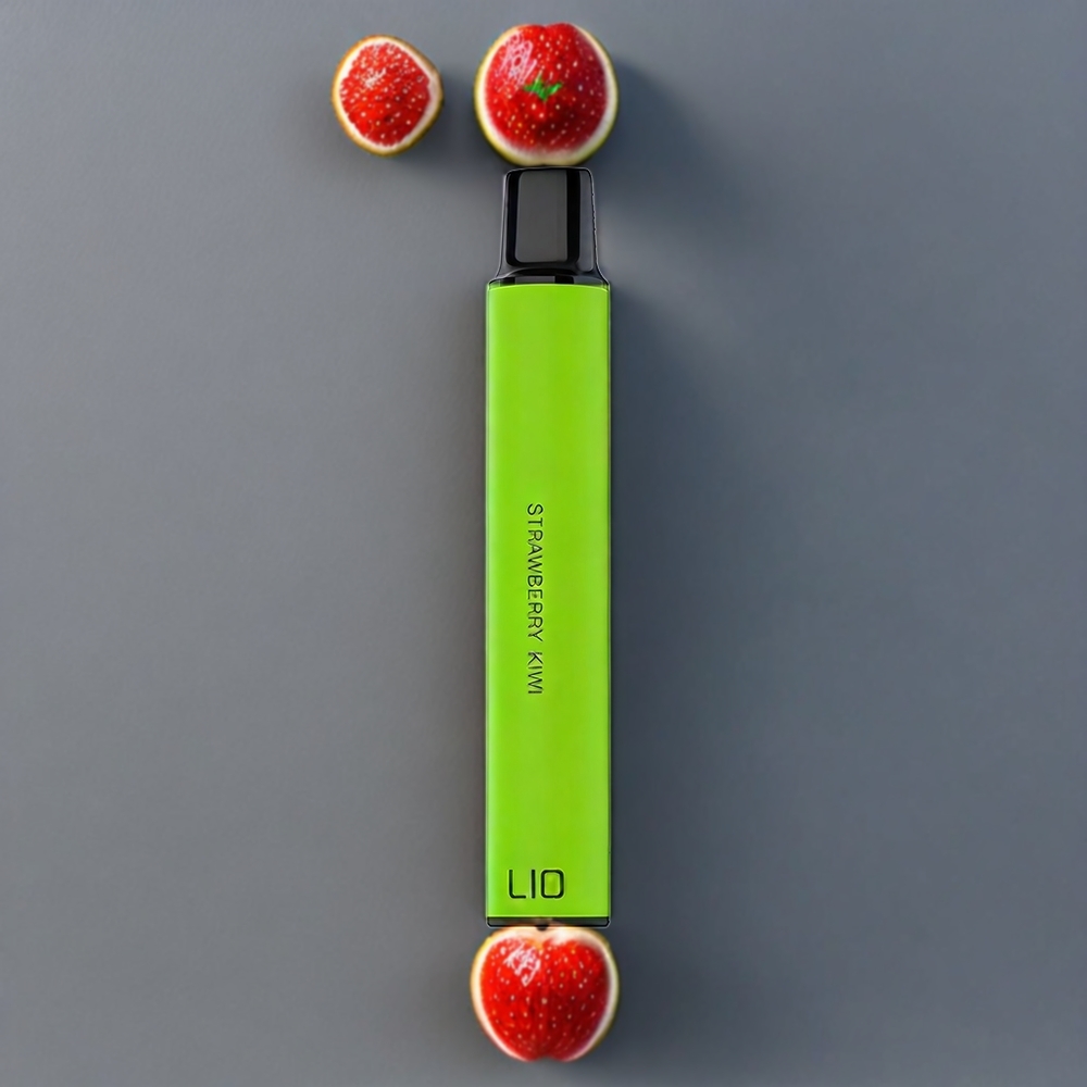 LIO Mini 600 Puffs France grossiste - Vape Jetable Fraise Kiwi (?14mm, 400mAh, 2ml)