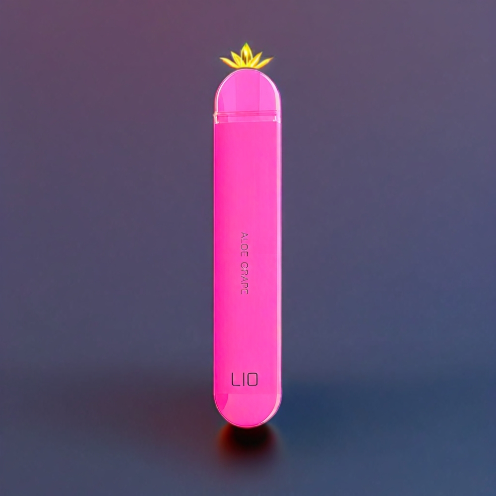 LIO NANO X 600 Puffs France Grossiste Vape Jetable Aluminium 2ML Aloﾨﾨs Raisin