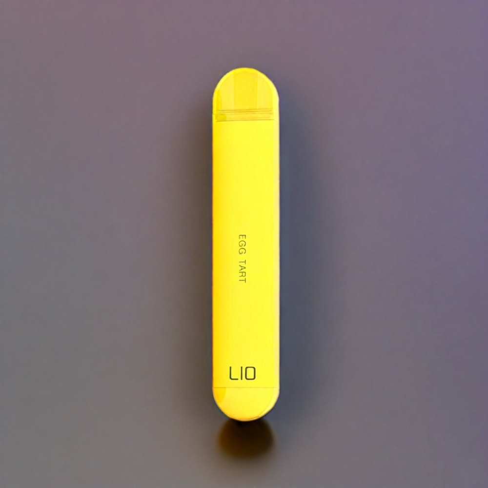 LIO NANO X 600 Puffs France Grossiste Vape jetable Tarte aux ?ufs - 2ML, 20mg, Alliage d'Aluminium