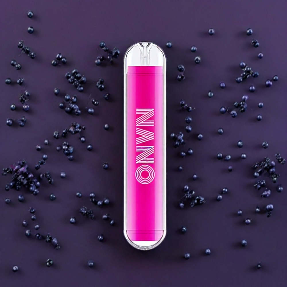 LIO NANO X2 800 Puffs France Grossiste Vape jetable 2ml 500mAh Cassis Raisin Noir