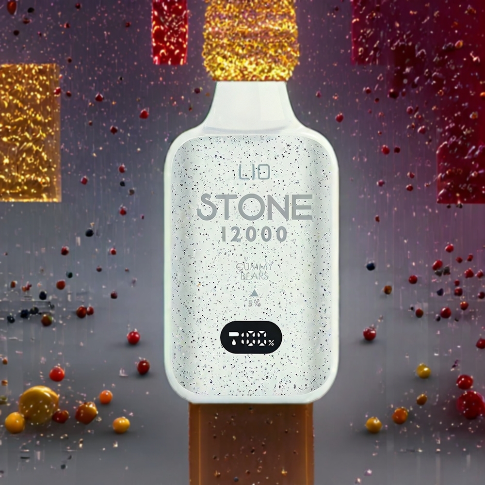 LIO Stone 12000 Puffs France Grossiste - Cable Type-C 18ML - Oursons Gﾨﾦlifiﾨﾦs
