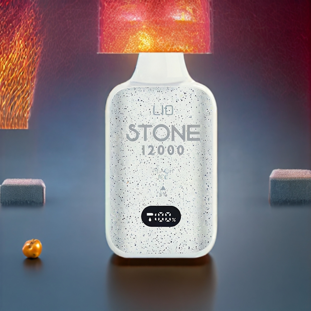 LIO Stone 12000 Puffs France Grossiste PC 18ML Vape jetable Pﾨﾺche Glacﾨﾦe