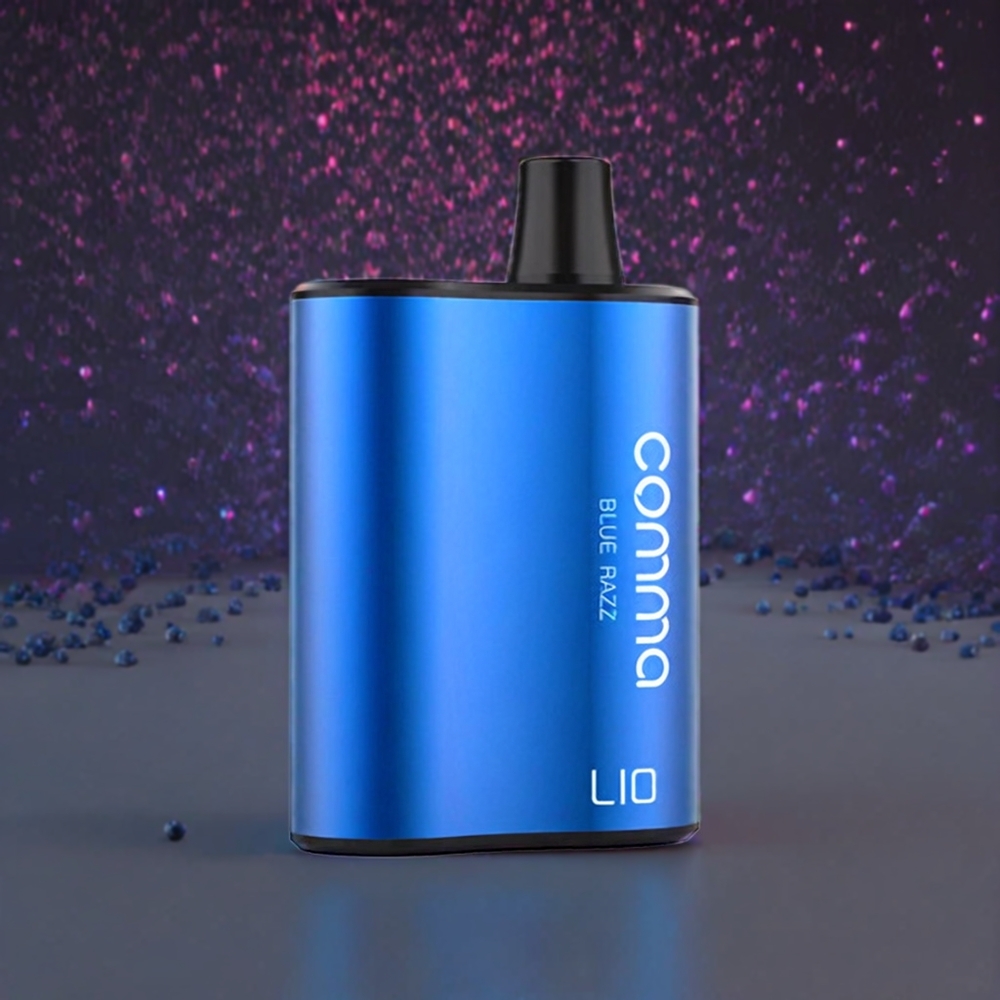 LIO COMMA 5000 Puffs France grossiste Vape jetable Blue Framboise 15ml 900mAh