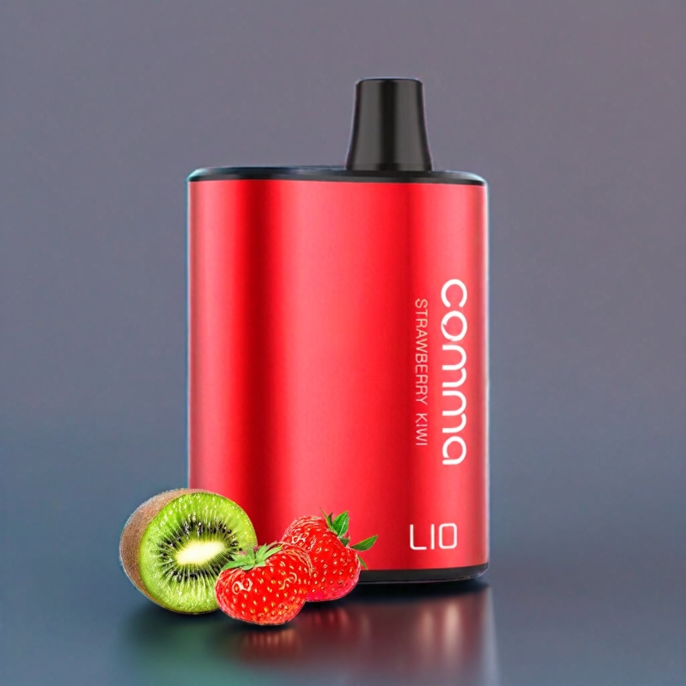 LIO COMMA 5000 Puffs France grossiste Vape jetable Fraise Kiwi 15ml 900mAh Type-C