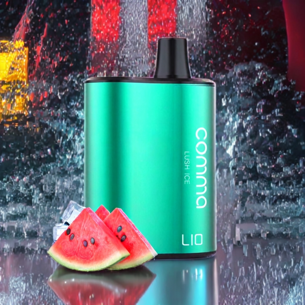 LIO COMMA 5000 Puffs France grossiste Vape jetable Glace Givrﾨﾦe (15 ml, 900mAh, Type-C)