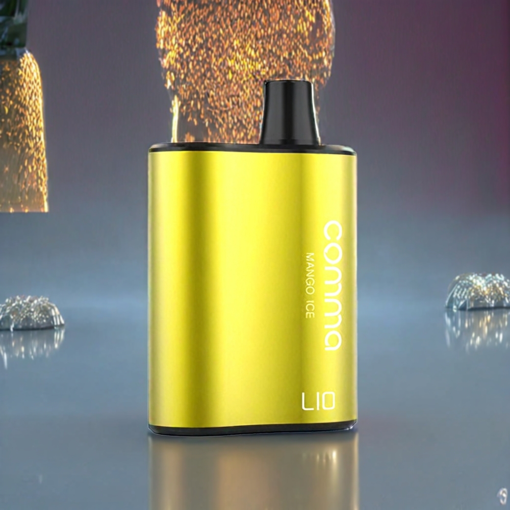 LIO COMMA 5000 Puffs France grossiste Vape jetable Glace Mangue 15 ml 900mAh Type-C
