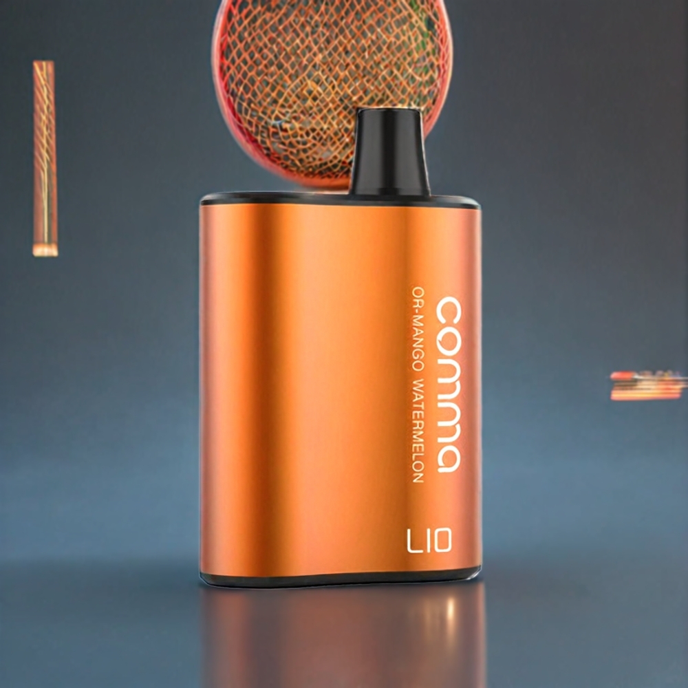 LIO COMMA 5000 Puffs France grossiste Vape jetable en Alliage d'Aluminium 15 ml - Mangue Pastﾨﾨque