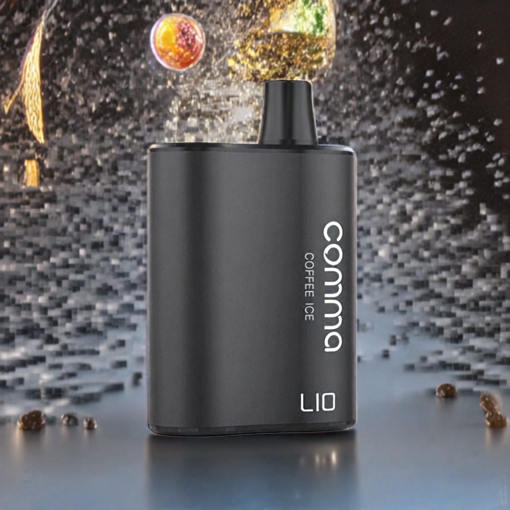 LIO COMMA 5000 Puffs Vape jetable Glace Cafﾨﾦ France Grossiste - 15 ml, 900mAh, Type-C