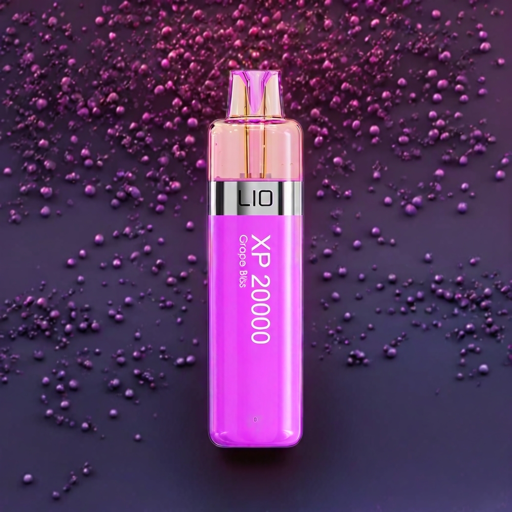 LIO XP 20000 Puffs France Grossiste Vape jetable Dﾨﾦlice de Raisin avec 12ML et 900 mAh