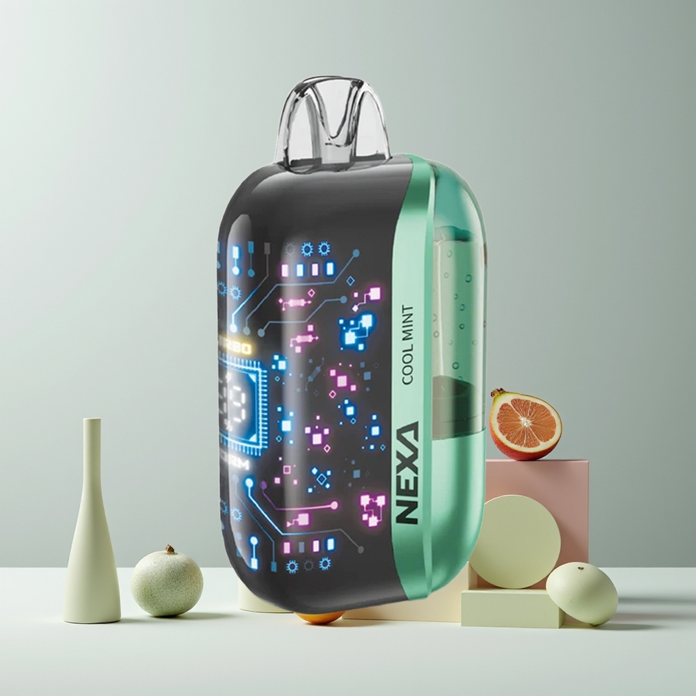 NEXA Ultra 50K Disposable Vape France Grossiste - 20ml, 800mAh, 50000 Puffs, Menthe Fraîche