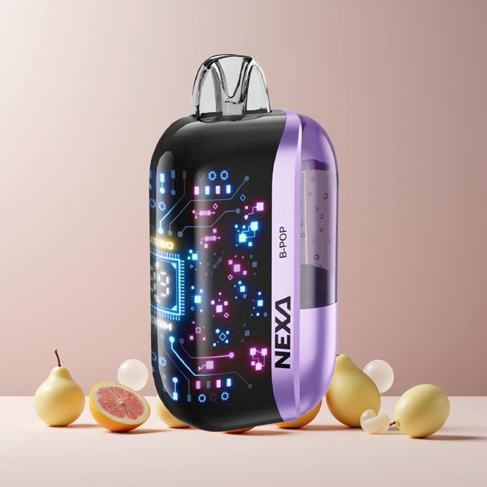 NEXA Ultra 50K Disposable Vape France Grossiste - 20ml Capacité Préremplie, 50000 Puffs, 5% Nicotine, Écran Courbé 3D