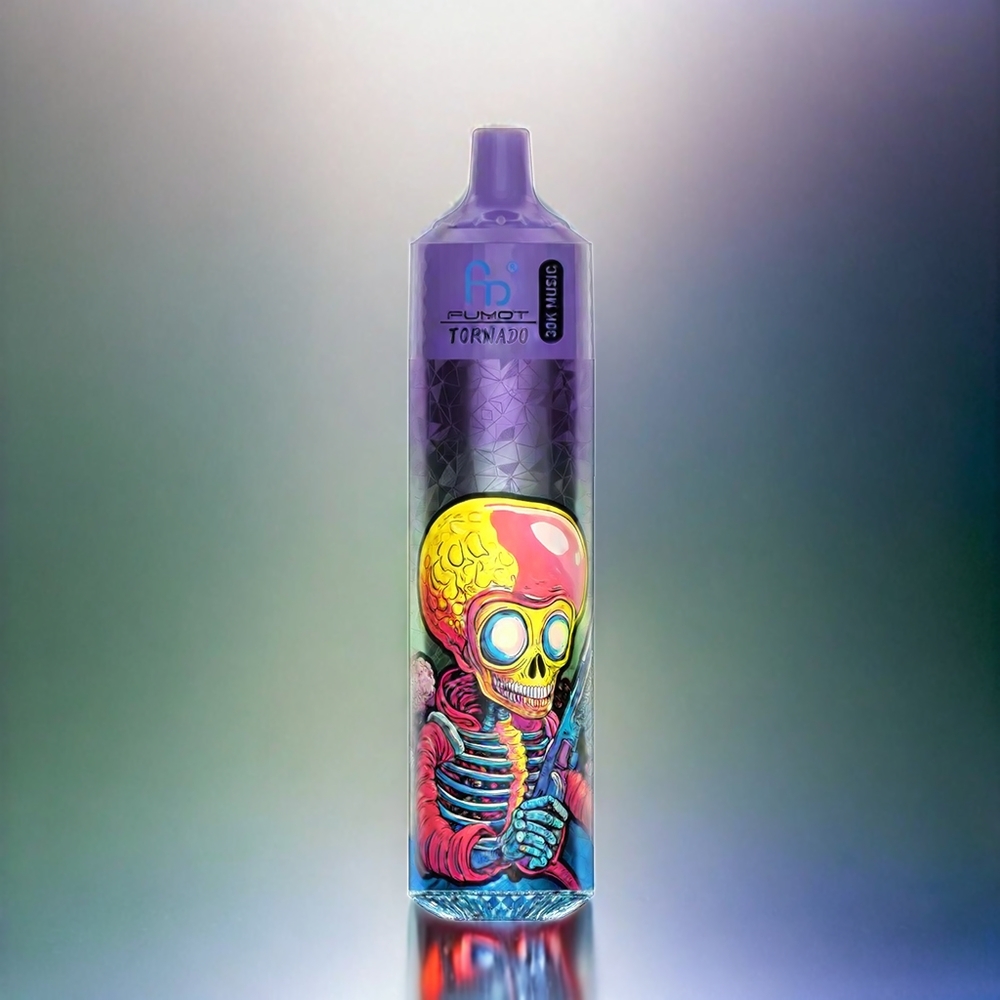 Fumot Randm Tornado 30000 France Grosiste - 30 000 bouffées, 30 ml, 5% de nicotine, Myrtille Mûre (Blueberry Blackberry)