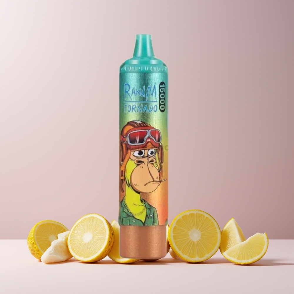 RandM Fumot Tornado 15000 Puffs France Grossiste - 25ml 850mAh Type-C Ananas Glacé