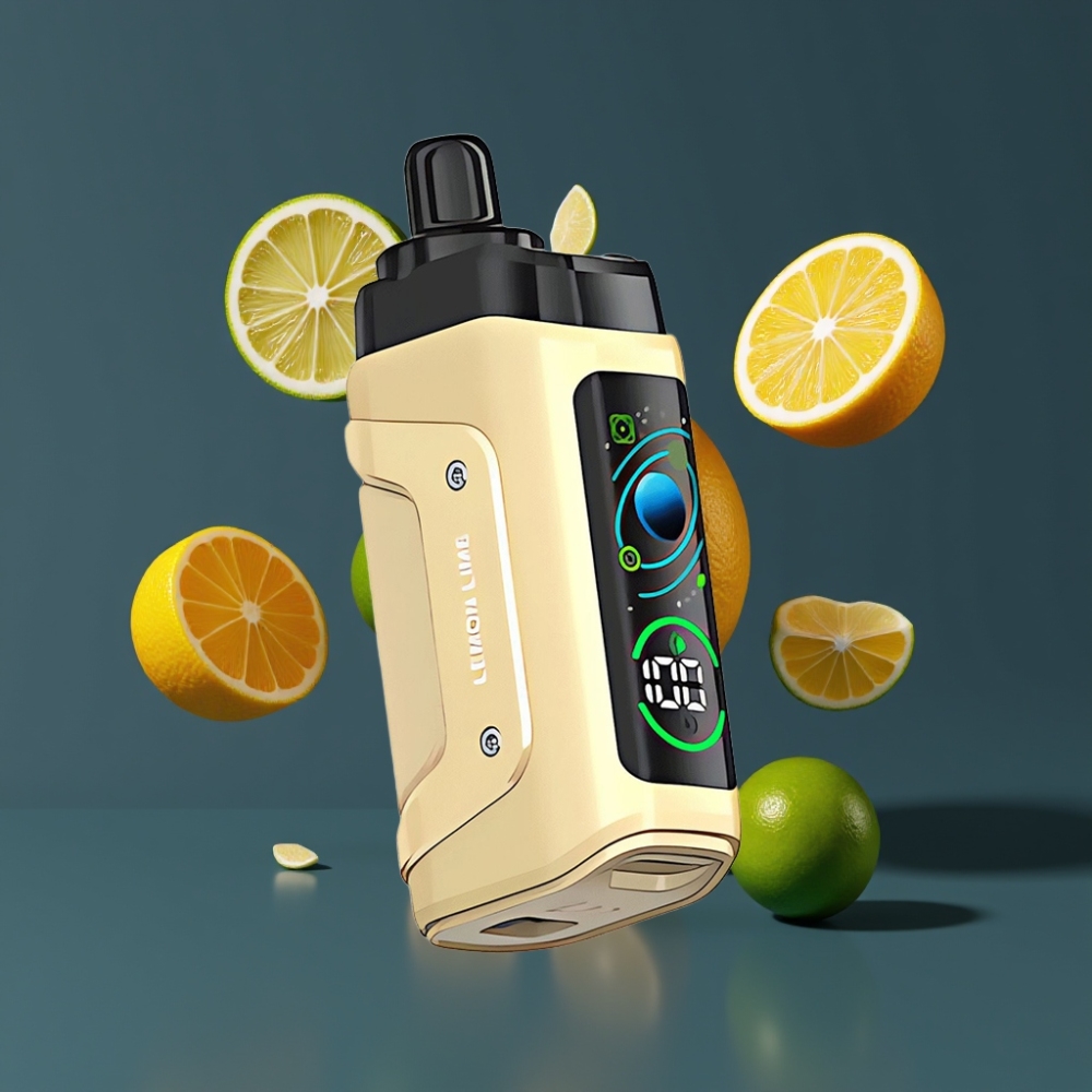 Razz Bar 45000 Puffs France Grossiste - Dispositif Jetable avec Bobine Mesh 1.0 Ohm, Airflow Réglable et Batterie 650 mAh - Citron Vert