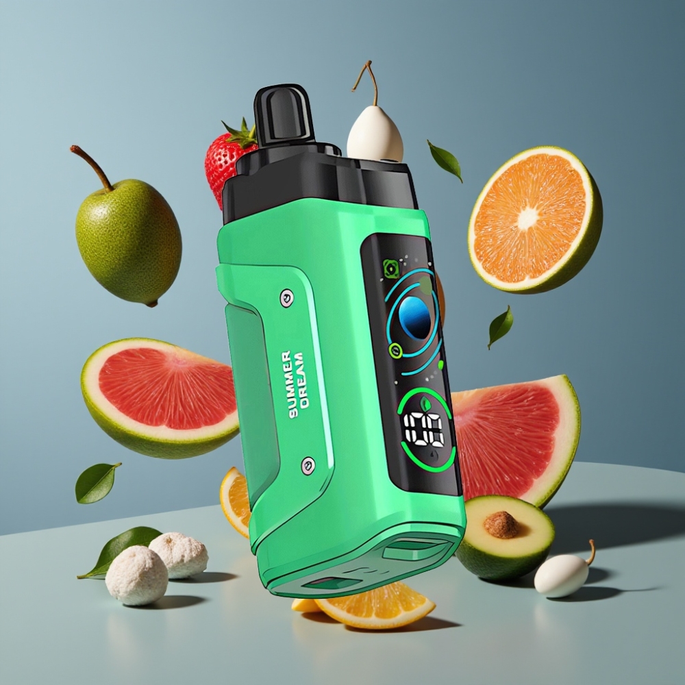 Razz Bar 45000 Puffs France Grossiste - Dispositif Jetable avec Bobine Mesh 1.0 Ohm, Batterie 650 mAh et Airflow Réglable - Rêve d'Été