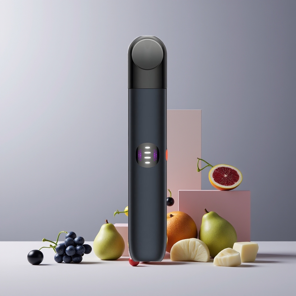 RELX Infinity 2 Plus France grossiste - Dispositif Noir Saphir avec Modes Réglables (6.5W-10W) et Batterie 440mAh