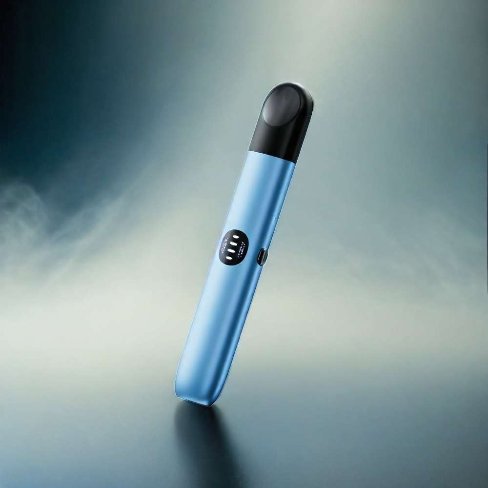 Relx Infinity 2 France Grossiste Dispositif de Vape Bleu Avec 3 Modes et finition Métallique