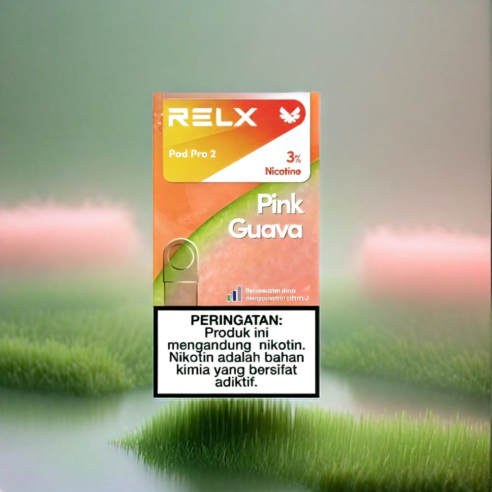 Relx Pod Pro 2 France Grosiste - 5% de nicotine, 600 bouffées, boost de mode (8W), goyave rose (goyave rose)