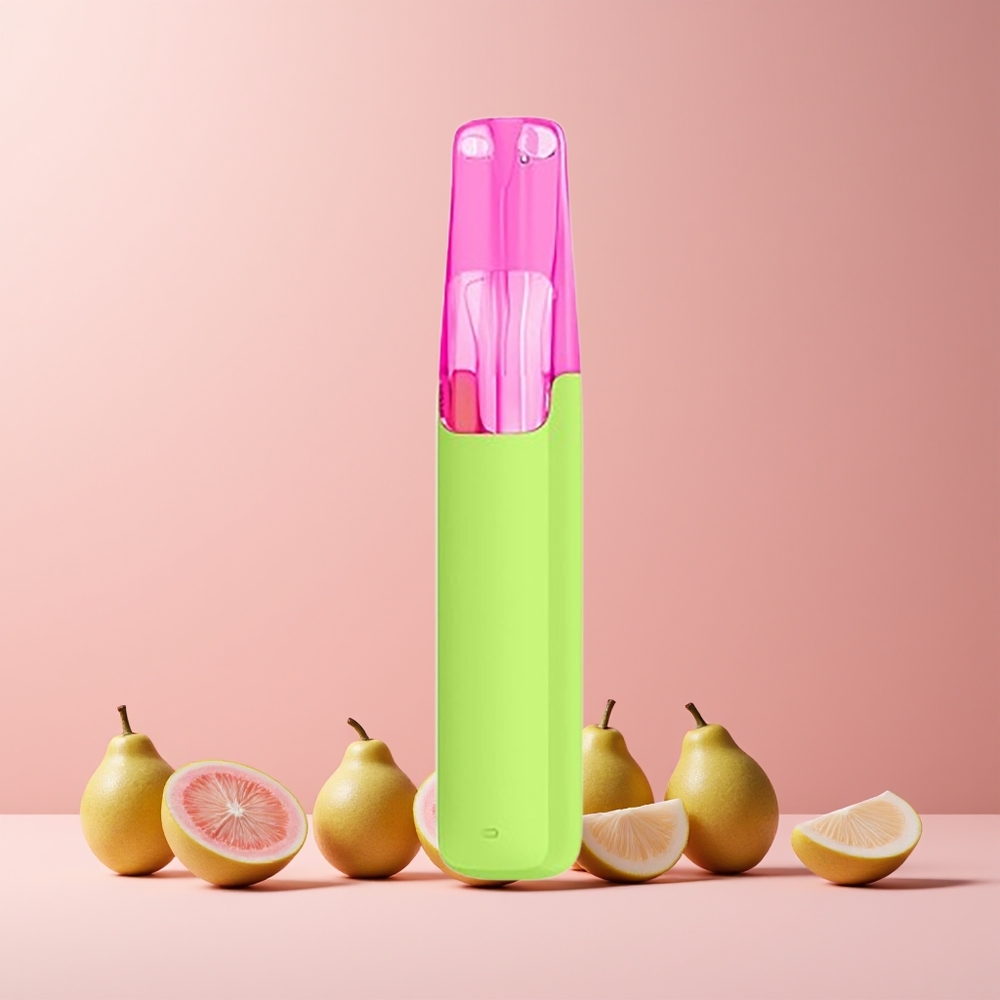 Snowplus Dash 4000 Puffs Disposable Device France Grossiste - Ceramic Atomizer, 530 mAh, 7.5 ml, Goyave Rose