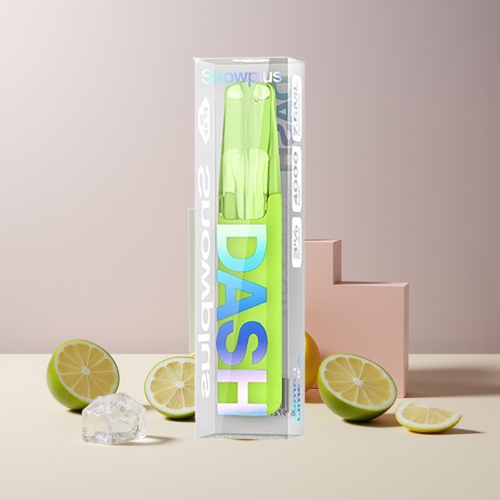 Snowplus Dash 4000 Puffs Disposable Device France Grossiste – Ceramique 7,5 ml (Citron Vert Glacé)