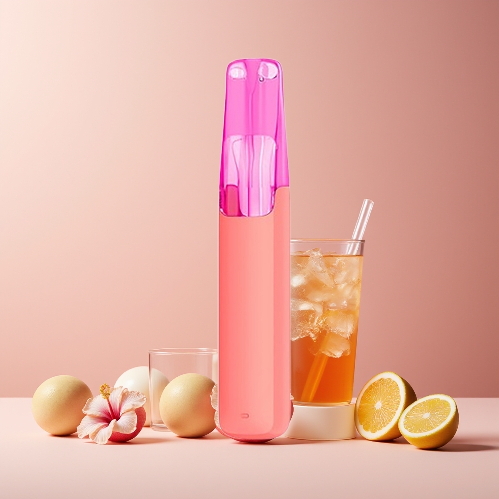 Snowplus Dash 4000 Puffs Disposable Device France grossiste - Céramique 530 mAh 7,5 ml (Thé Glacé à l'Hibiscus)