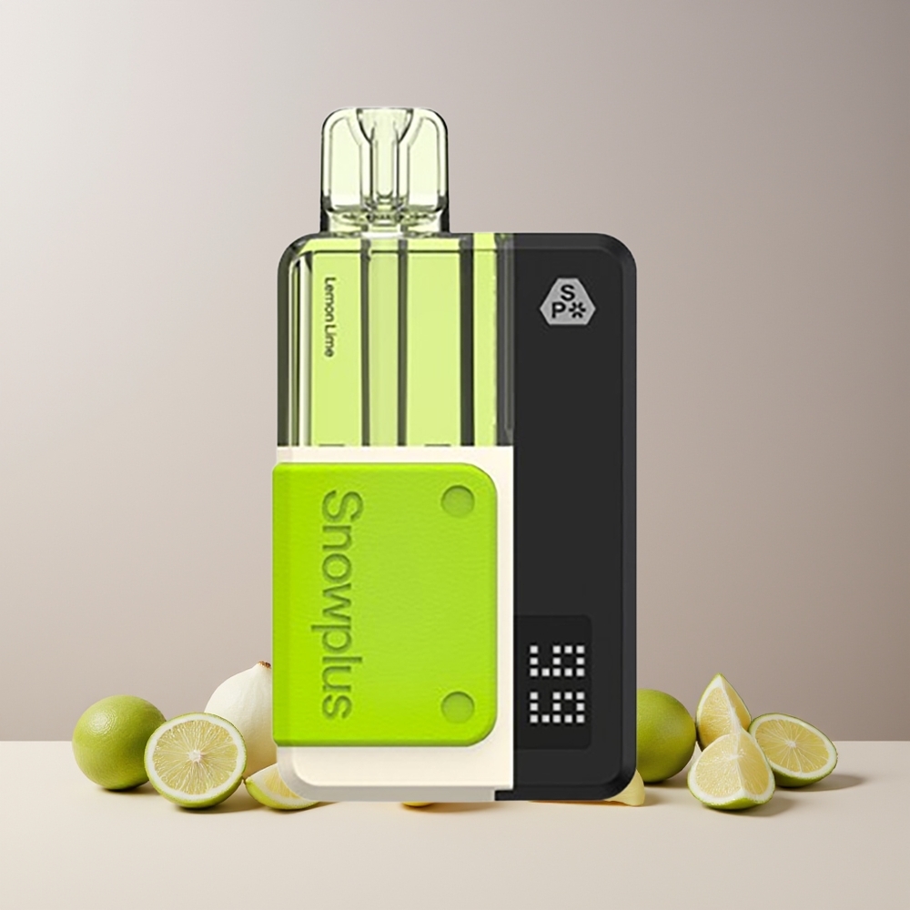 Snowplus Swift 5000 Puffs Kit Prérempli France Grossiste - Double Mesh, 1000 mAh, 2+10 ml, Citron Vert