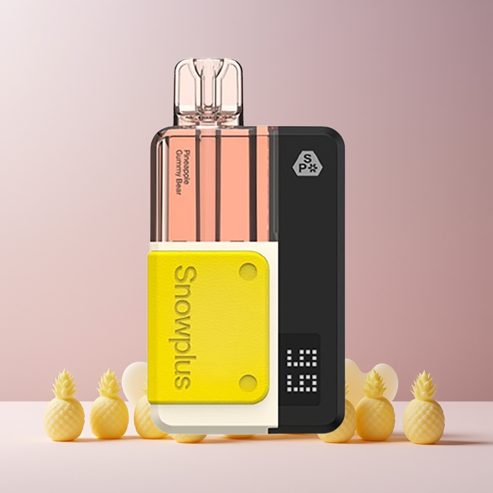 Snowplus Swift 5000 Puffs Kit Prérempli France Grossiste avec Double Mesh, 1000 mAh et Saveur Ourson Gélifié Ananas