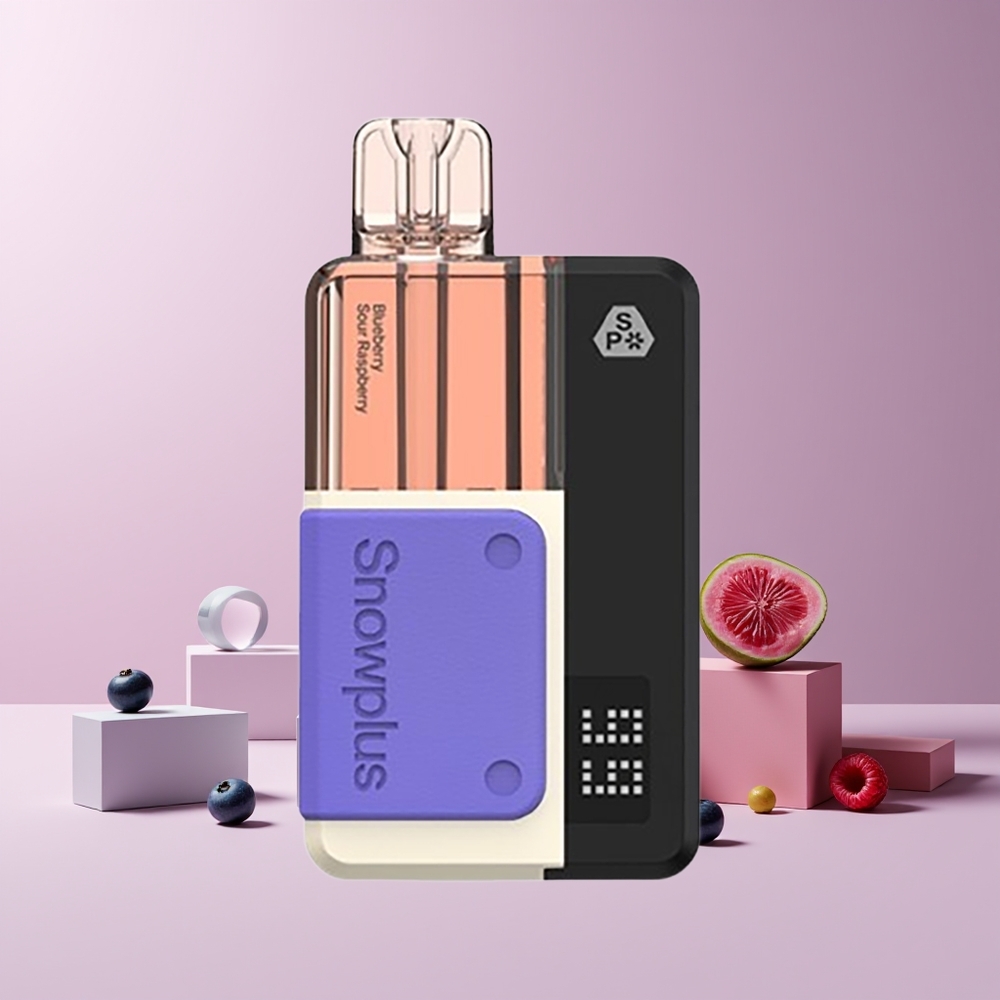 Snowplus Swift 5000 Puffs Prefilled Pod Kit - Double Mesh, 1000 mAh, 12 ml, 2% Nicotine, Myrtille Framboise Acidulée - France Grossiste