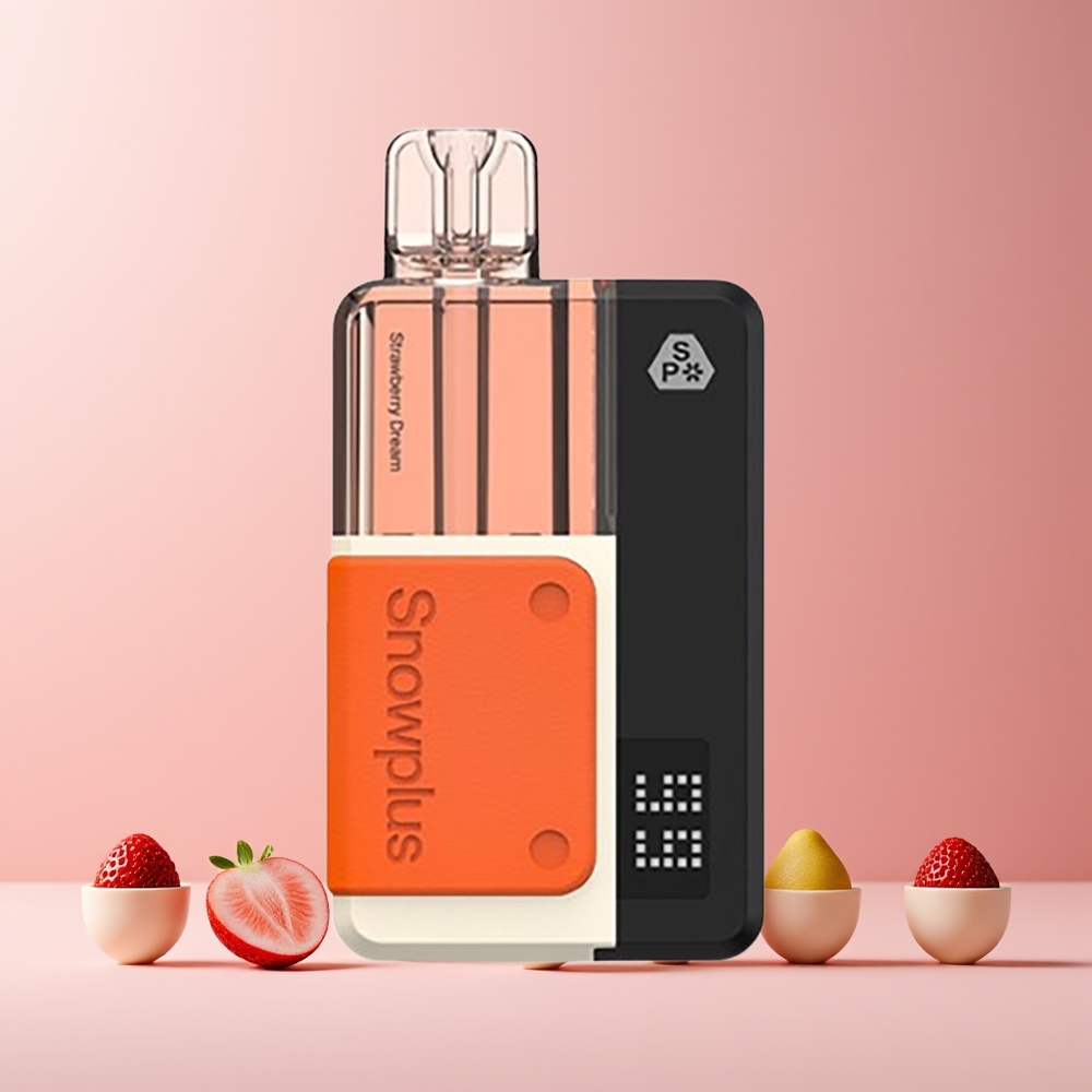 Snowplus Swift 5000 Puffs Prefilled Pod Kit France Grossiste - Double Mesh, 1000 mAh, Rêve de Fraise (43 x 81 x 25 mm, 65 g)