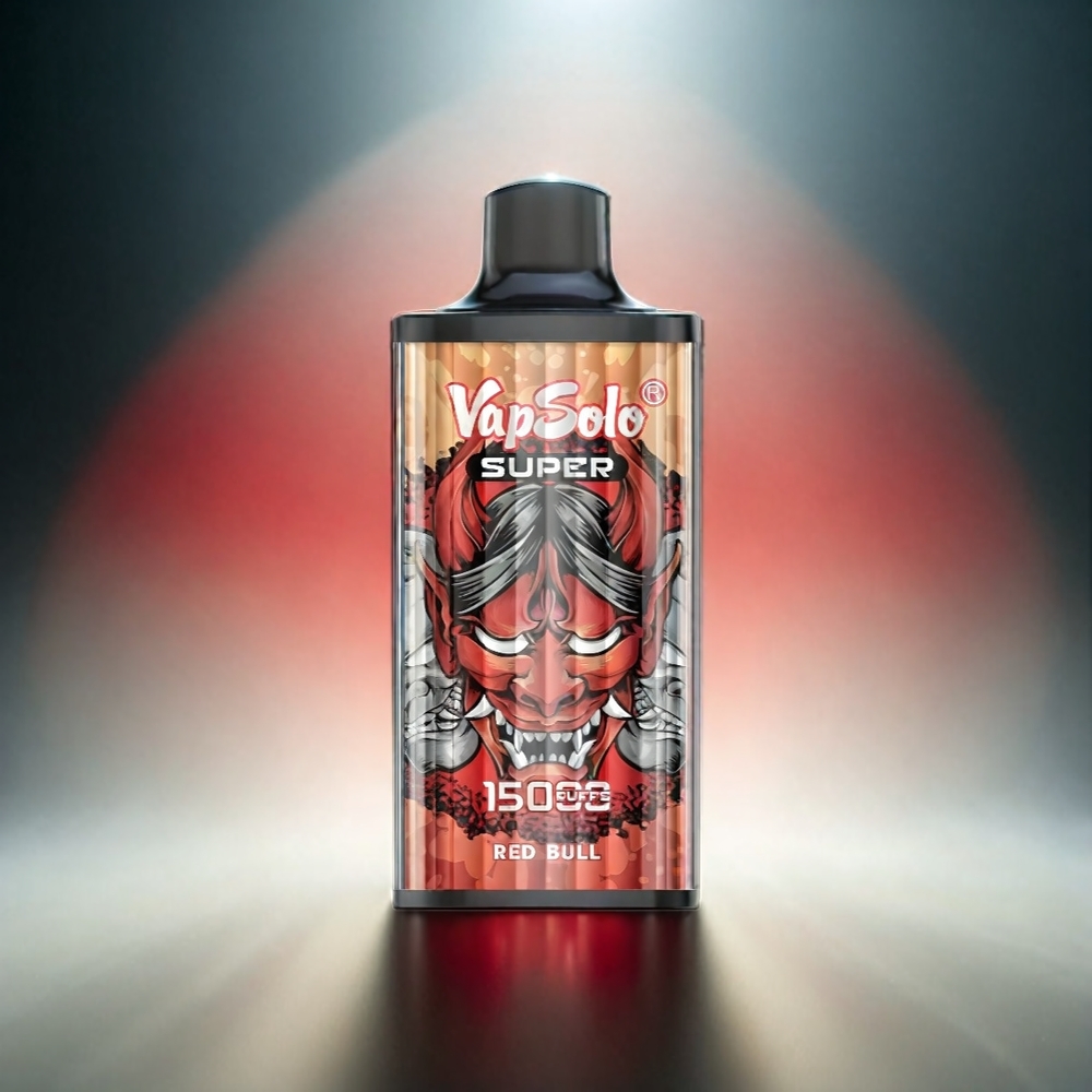 Vapsolo Super 15000 Puffs France Grosiste - Red Bull, 40 ml e-liquide, 850mAh Batterie