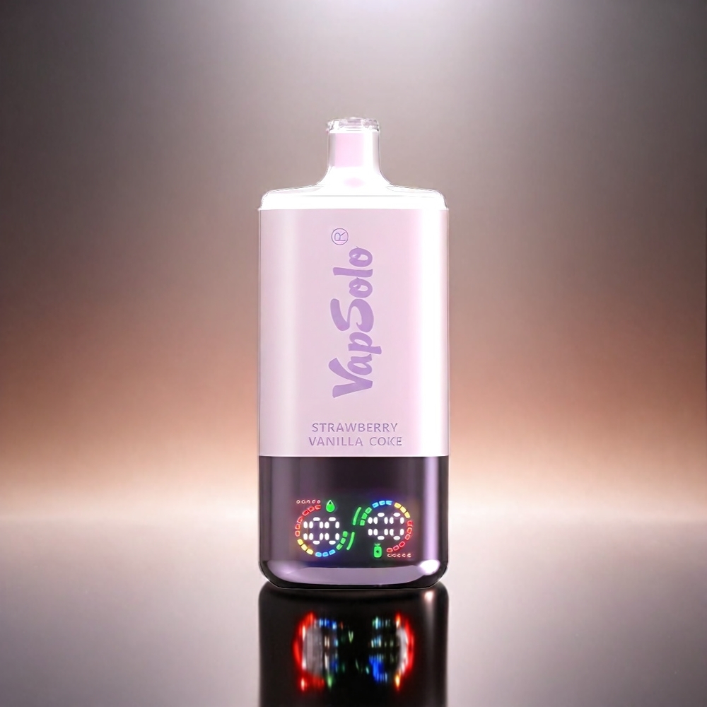 Vapsolo Tripe 30000 Puffs France Grosiste - 40 ml e-liquid 3 Réservoirs Saveur Fulse Vanille Coke