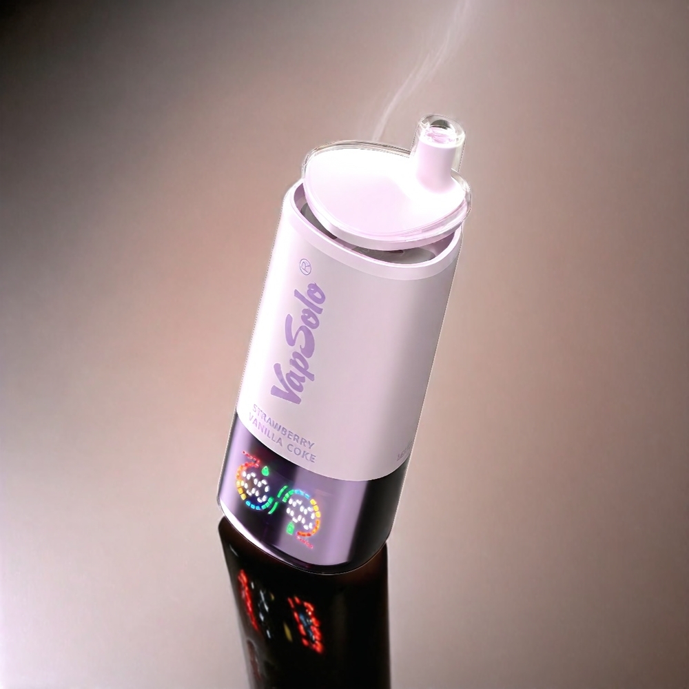 Vapsolo Tripe 30000 Puffs France Grosiste - 40 ml e-liquid 3 Réservoirs Saveur Fulse Vanille Coke