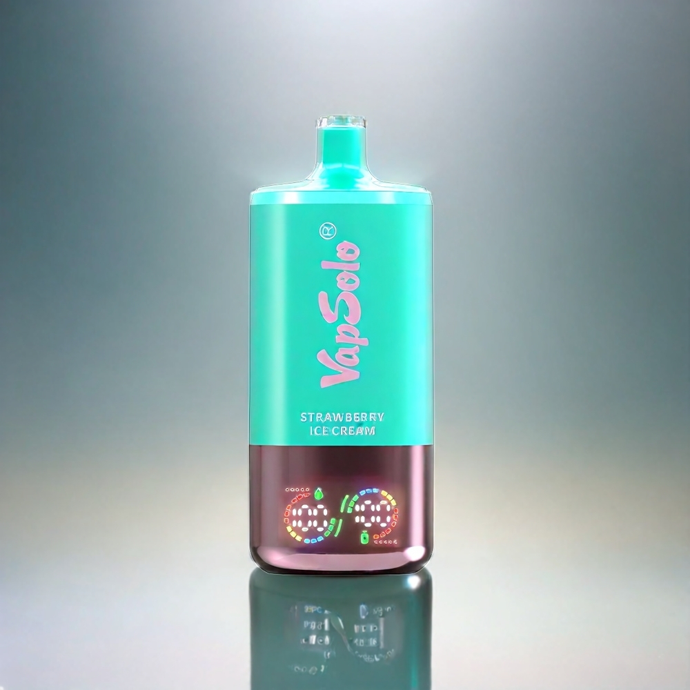 Vapsolo Tripe 30000 Puffs France Grosiste - Fense Glace Avec 40ml E-Liquide et port Type-C