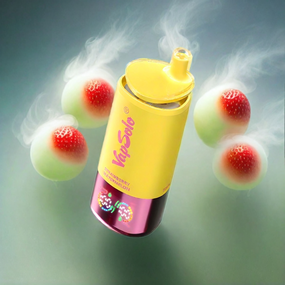 Vapsolo Tripe 30000 Puffs France Grosiste - Fense Pastèque et Citron Pêche (40 ml, 20/50 mg / ml)