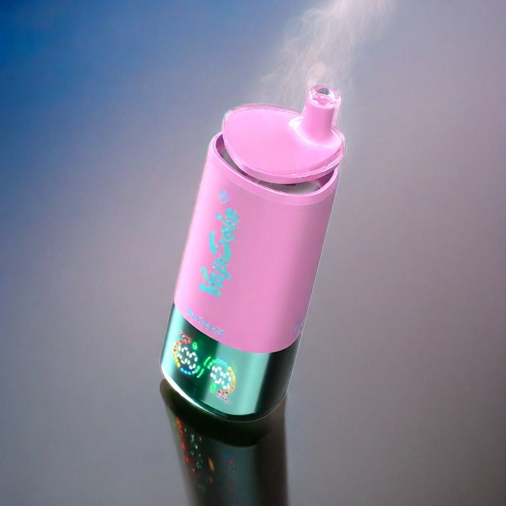 Vapsolo Tripe 30000 Puffs France Grossiste AVEC 40ml de e-liquide et 3 Réservoirs - Bleu Framboise